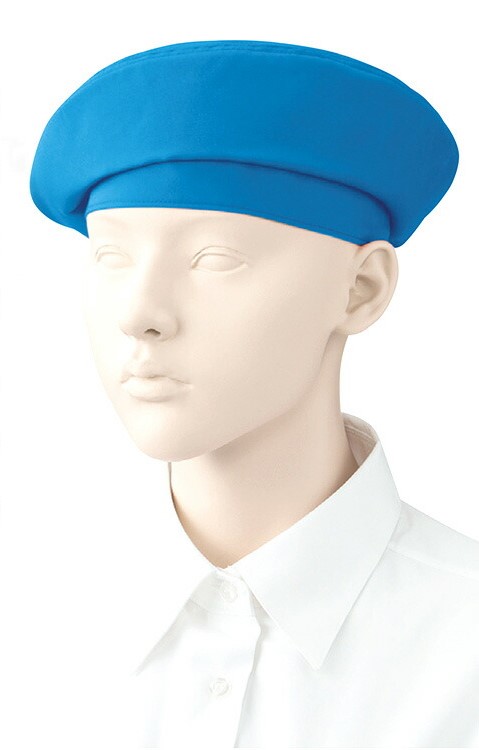 【店舗制服 ベレー帽】 「色落ちに強い素材」 ポリ100％  フリーサイズ　11色/飲食店ユニフォーム