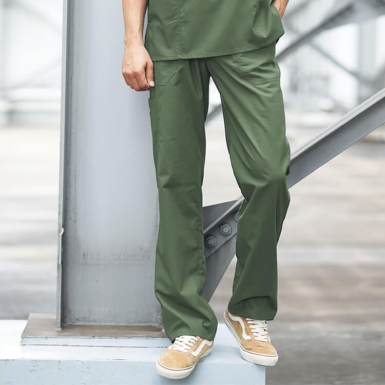 【スクラブ パンツ ディッキーズ 】男女兼用 「強い丈夫な素材」 ストレート ポリ50％ 綿50％ SS～4L 4色 看護師ズボン/医師