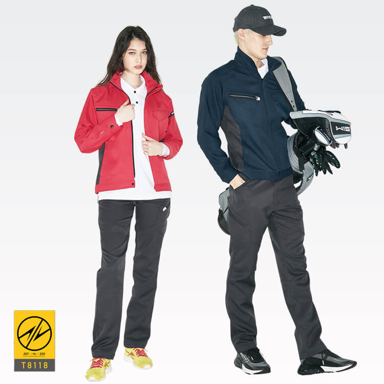 【作業着ズボン レディース】 TSデザイン・カーゴパンツ・JIS規格制電・ ストレッチ S～3L 4色/作業服パンツ 女性用 (TOW81141)