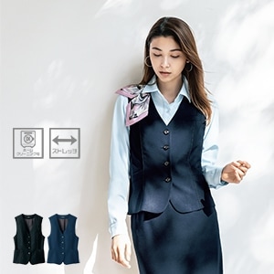 セロリー 事務服 13号 3点セット オーバーブラウス事務服 13号