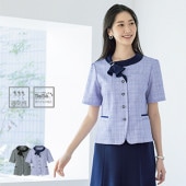 事務服セロリーオーバーブラウスの通販－夏用会社制服・オフィス 