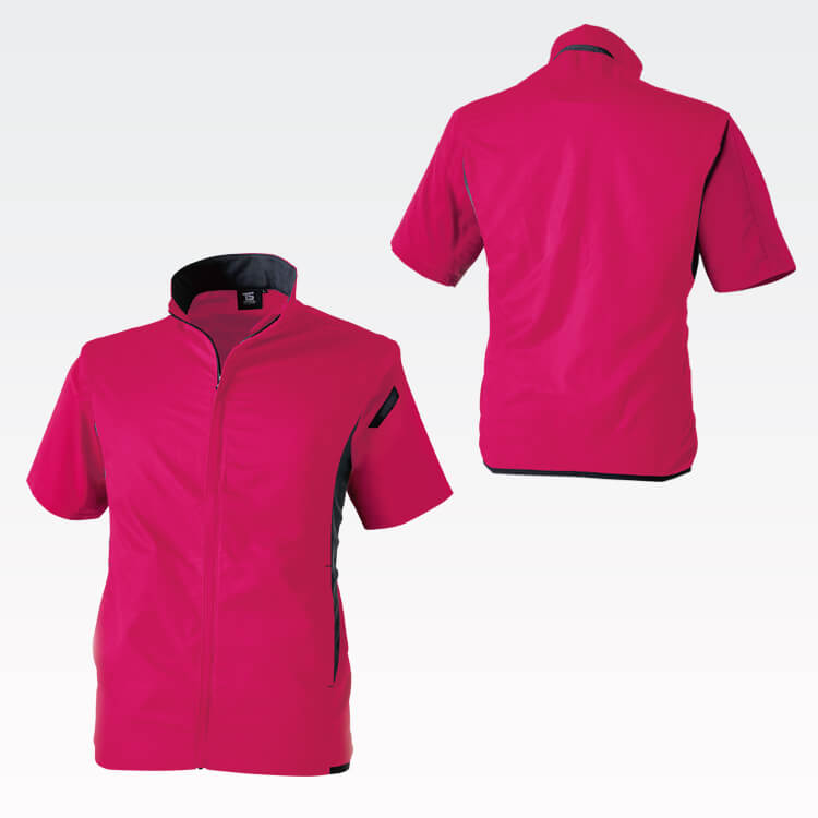 【TSデザイン作業着 半袖】 男女兼用・超軽量ストレッチ SS～6L 7色/介護制服　