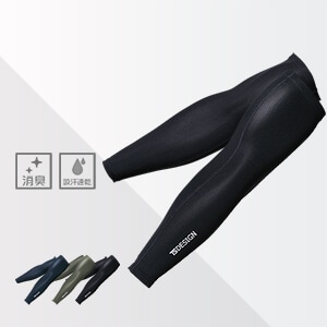 【作業服消臭タイツ】 インナーコンプレッションパンツ・生地薄目夏向き・吸汗速乾  UVカット M～LL 3色/TSデザイン