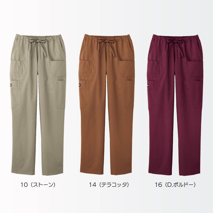 【スクラブパンツ ディッキーズ】 男女兼用・ナースウェア SS～4L 3色  看護師  ドクターズボン/Dickies
