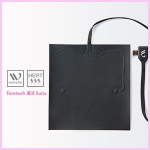 【事務服ベスト用　電熱ヒーター】防寒対策・要 専用ベスト・防寒着・店舗制服 /オフィスユニフォーム (KAHEWZ849)