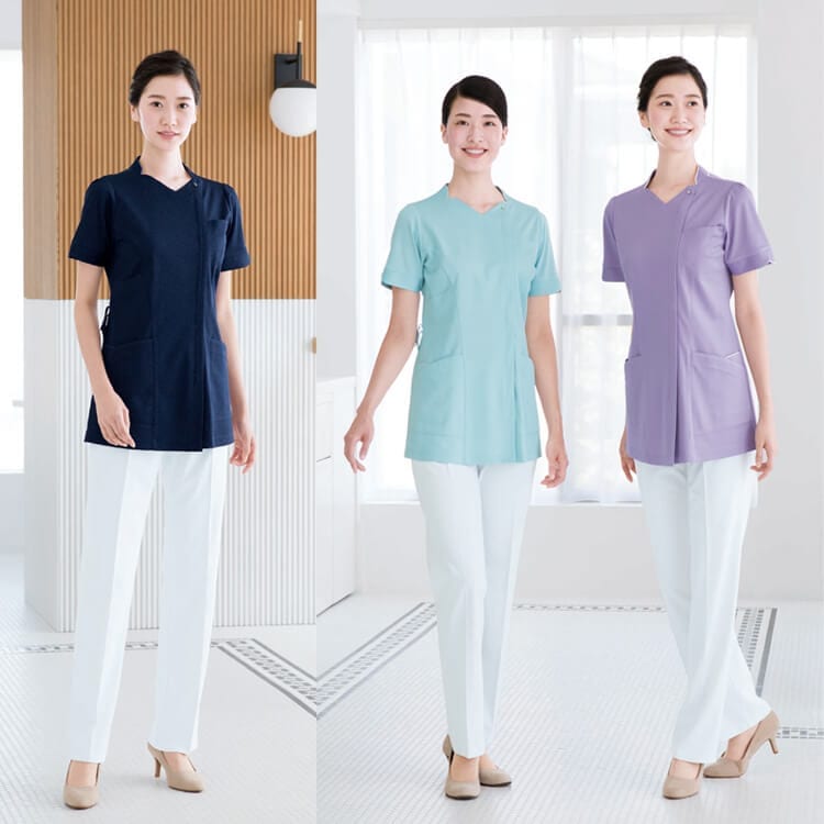 エステユニフォーム チュニックの通販－防汚抗菌の快適なサロン制服