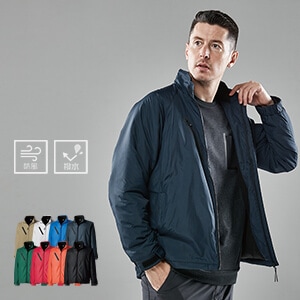 【介護ユニフォームジャンパー 軽防寒】 男女兼用 耐久撥水 SS～6L 8色