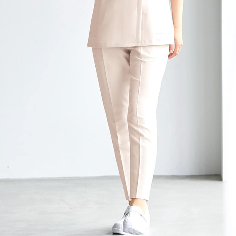 【エステサロン制服パンツ】 ストレッチ 防透 7号～15号 4色 スクラブパンツ/クリニックユニフォーム