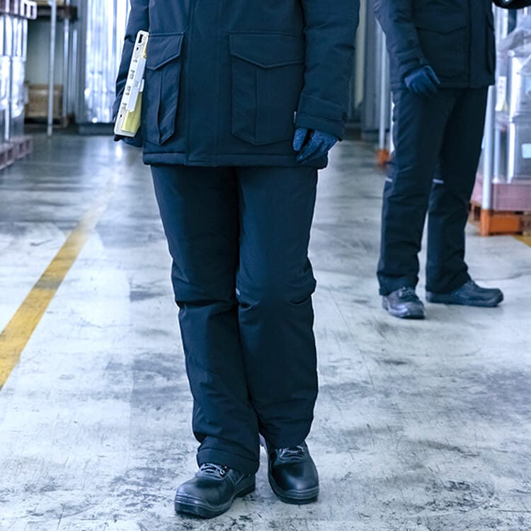 【防寒作業服ズボン】 男女兼用・寒冷地仕様・ストレッチ・ 耐水透湿 SS～5L 3色 / 防寒パンツ