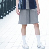 新品　ホテル清掃員(女性用)キュロット キュロット作業着の通販－おしゃれ女性用清掃ユニフォーム・ホテル客室