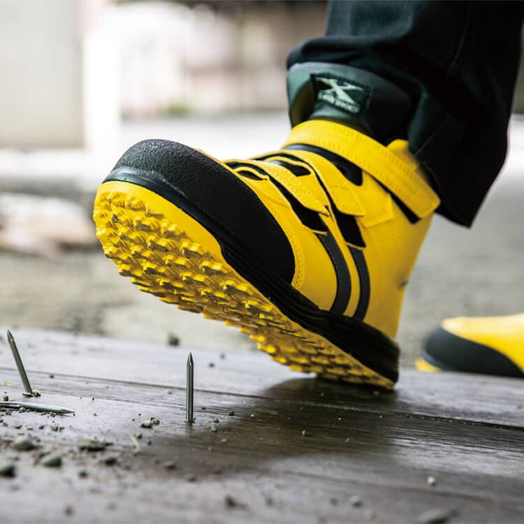 【安全靴 踏み抜き防止】  3E・2色・ 23.0～30.0cm 防災避難用/セーフティシューズ