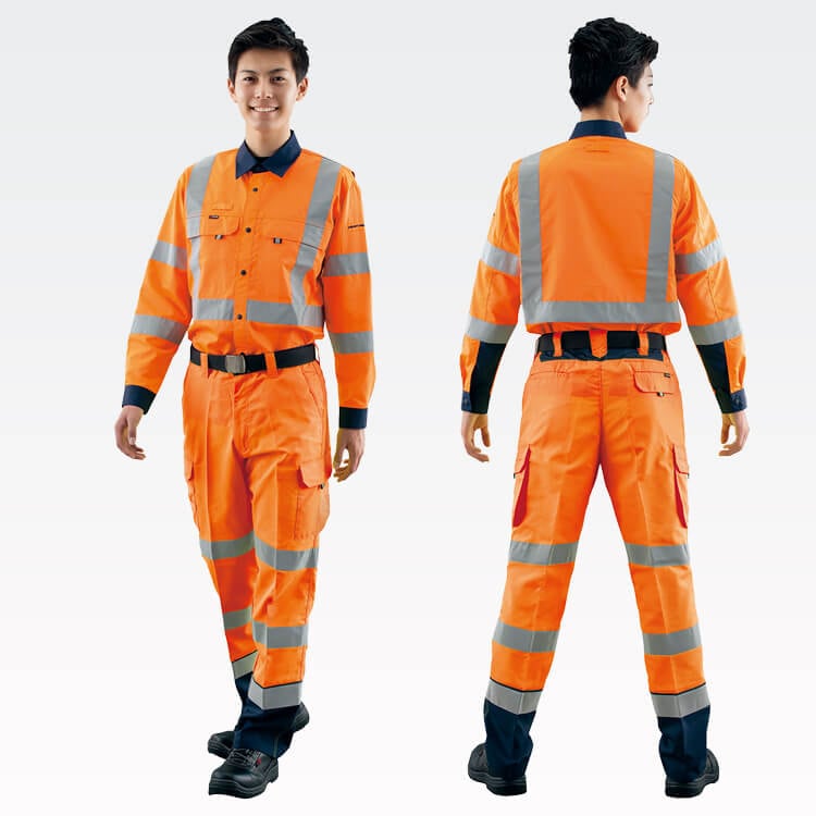 JIS規格T8127安全作業着ズボンの通販－高視認服・道路工事ユニフォーム