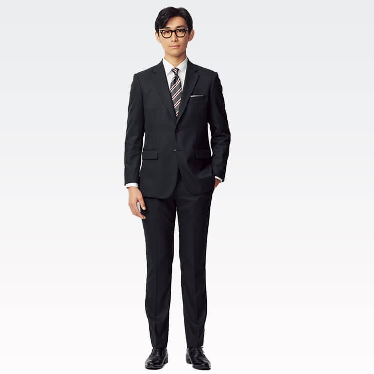 【オフィス制服パンツ メンズ】 「摩耗に強い素材」 ストレッチ制電・スリムタイプ・2色 接客業ズボン/ホテルユニフォーム 男性用