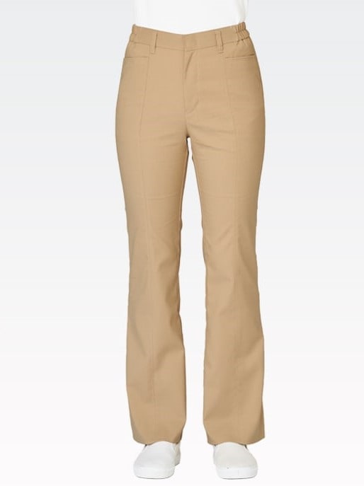 【パンツ制服 レディース】 ストレッチ・吸汗速乾  SS～5L 3色　 女性用/ズボンユニフォーム