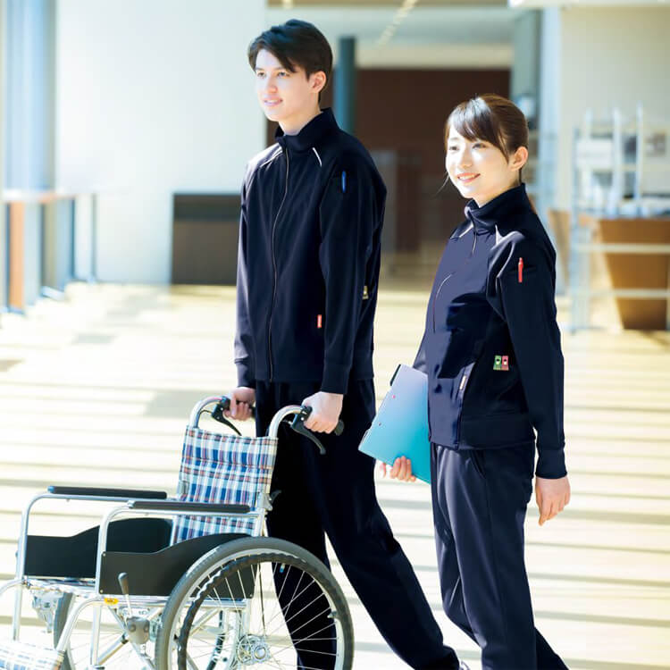 介護用ジャージの通販－ケアユニフォーム・おしゃれ制服 【e-UNIFORM】