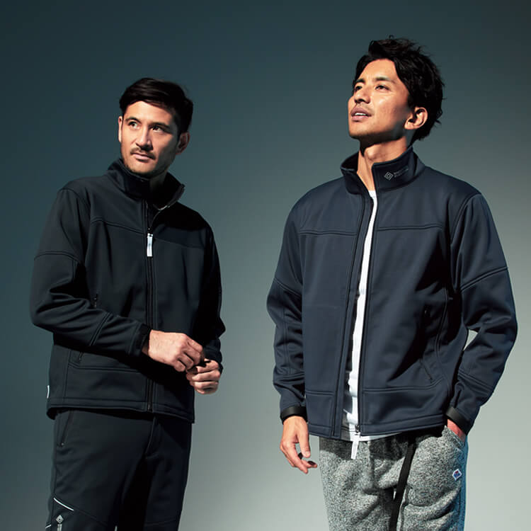 【介護ユニフォームジャケット】 「機能性抜群！ゴアテックス」 防風撥水・透湿 S～5L 3色/GORETEX