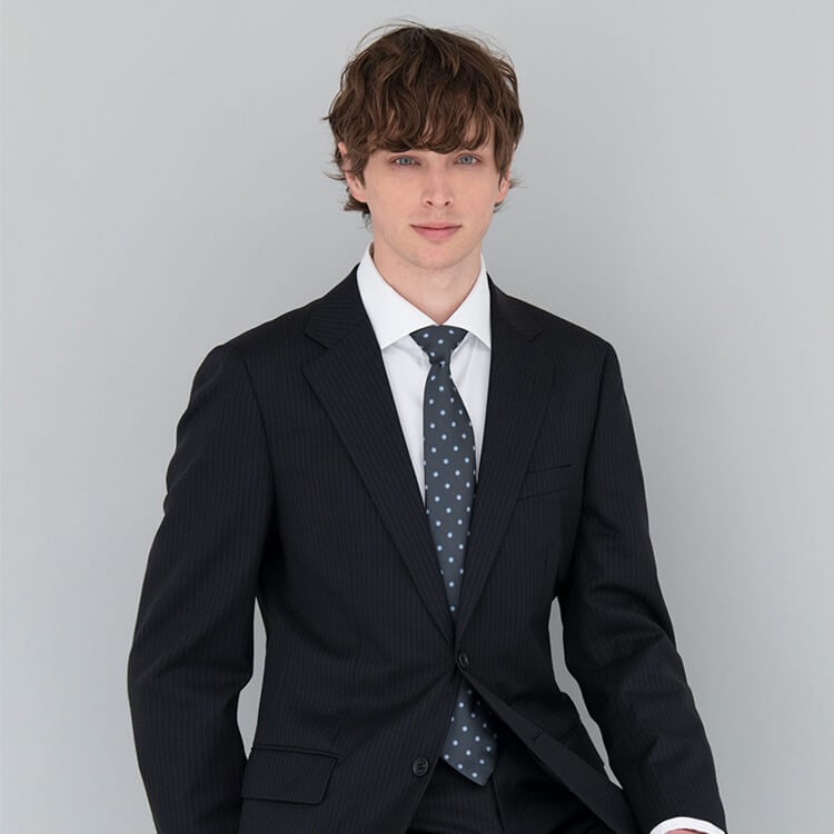 【ネクタイ】 ドット柄・ジャガード織・ポリエステル100% 3色 ホテル制服/レストランユニフォーム