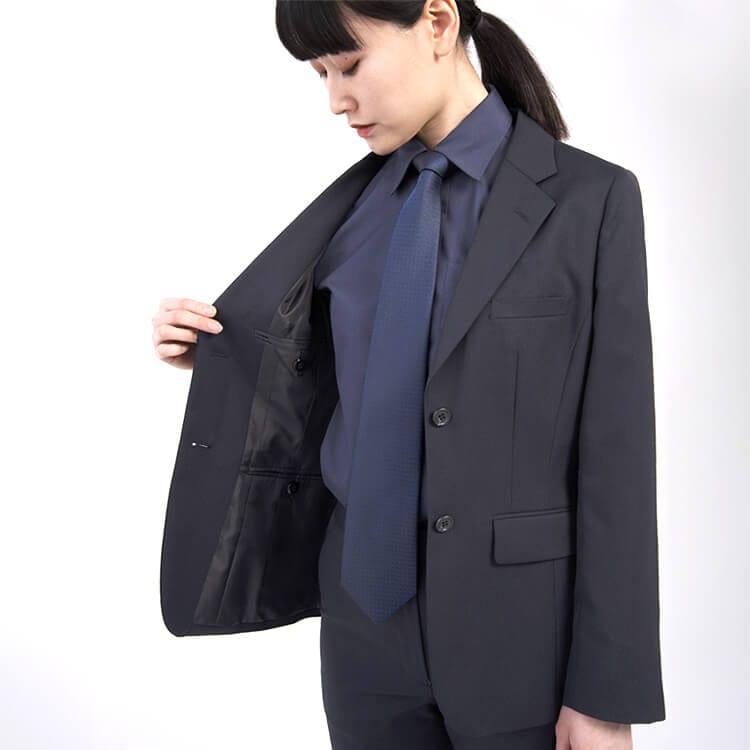 【ネクタイ 無地】 ジャガード織・ポリエステル100% 3色 ホテル制服/レストランユニフォーム