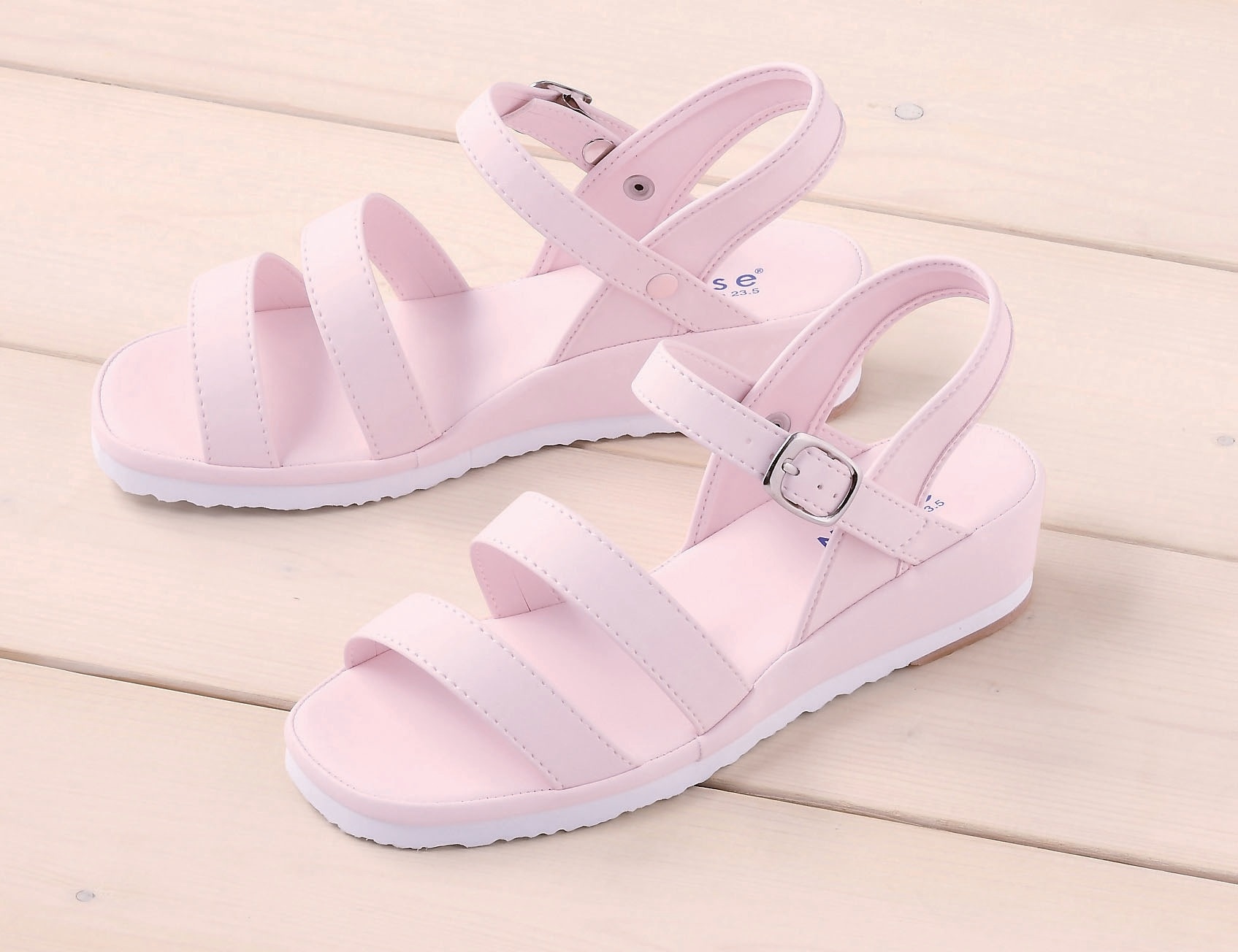 【エステティシャンサンダル】 レディース「超軽量！」 ワイズ3E ・ 21～26cm  4色/ 医療事務職シューズ