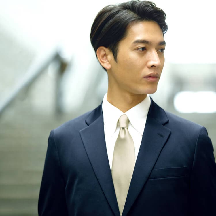 【ネクタイ】 無地・ECO再生ポリエステル63%使用 5色 ホテル/飲食店制服