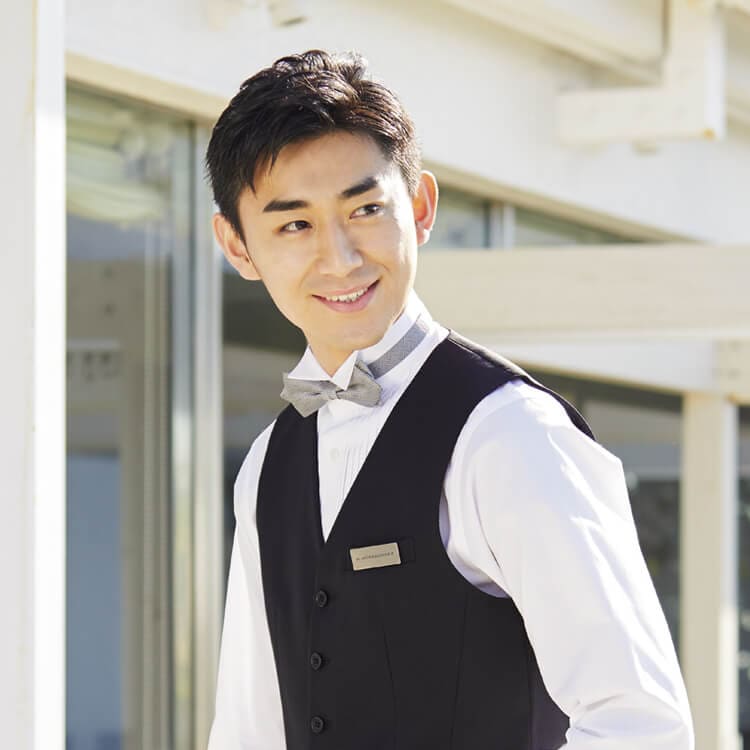 【蝶ネクタイ 5㎝巾】 ポリエステル100% 3色 飲食店ホール制服/レストランユニフォーム