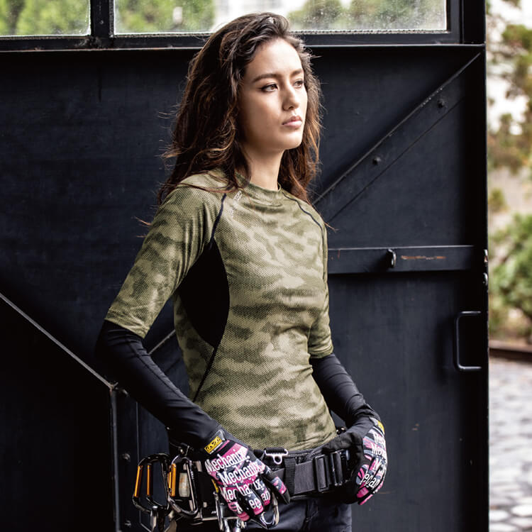 【作業着アームカバー】 「日焼け防止」 ストレッチ・吸汗速乾・接触冷感 M～LLサイズ  6色/腕カバー