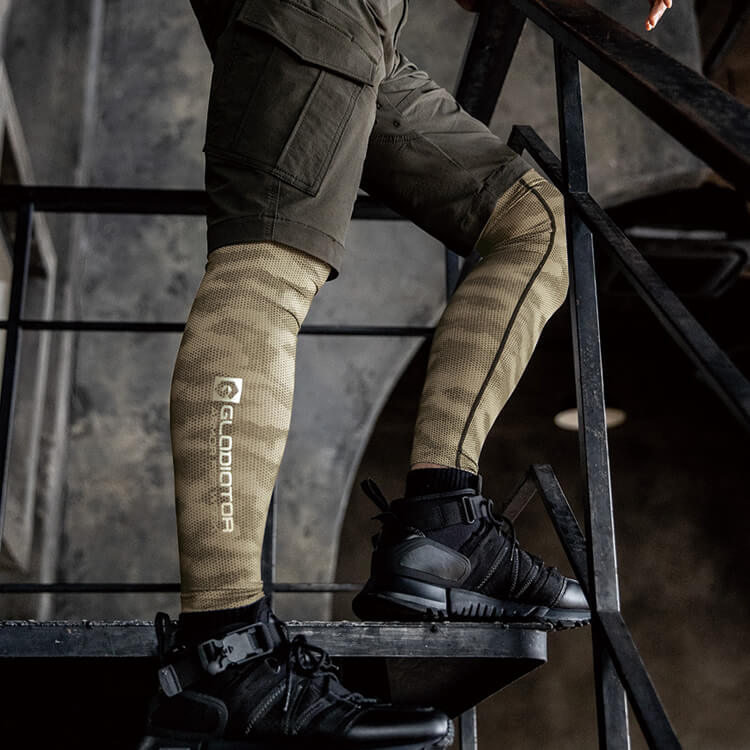 【作業着 レッグカバー】 夏向き・消臭・吸汗速乾 接触冷感 M・Lサイズ 4色