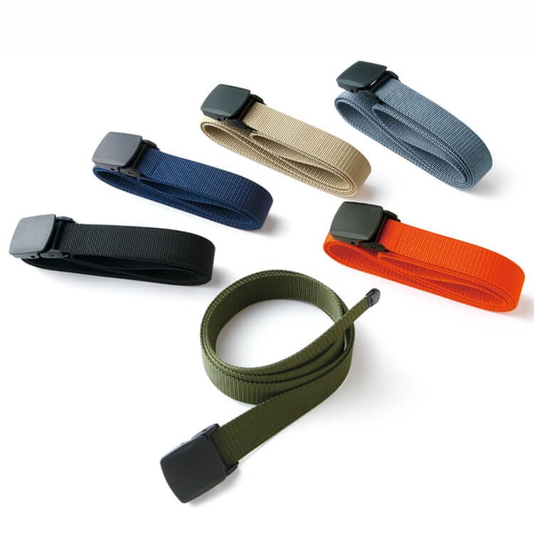 【作業着ベルト 制電素材】 長さ調整可・ 6色　帯電防止 / フリーサイズ (ACS0038)