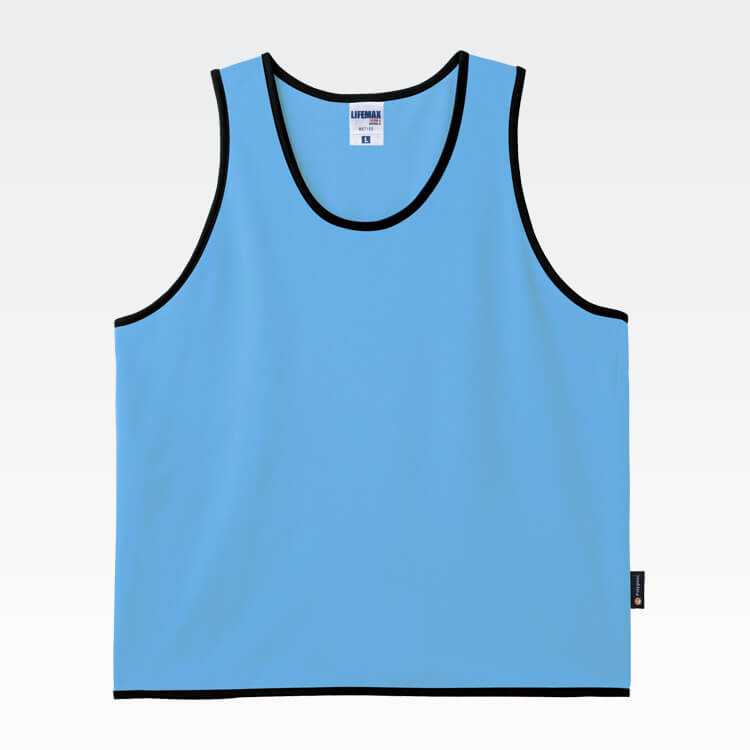 【ビブス 抗菌防臭】 UVカット・男女兼用・ジュニアサイズ有り  F  L  6色 /イベントユニフォーム