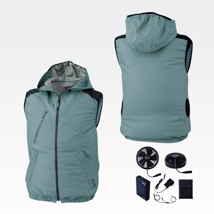 ファン付きベスト｜空調服フルセット・18Vバッテリーファン付き
