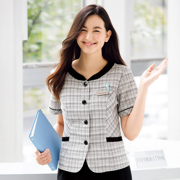 事務服 おすすめオーバーブラウス