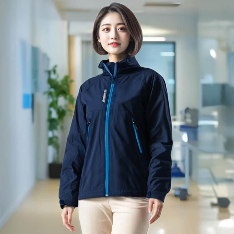 【ブルゾンジャンパー 男女兼用】 「快適ストレッチ！」 制電消臭 SS～5L 6色 （当社制服でも着用してます！）