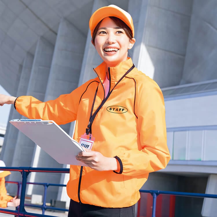 【イベントジャンパー】 男女兼用  SS～6L 6色  スタッフブルゾン/業務用ユニフォーム