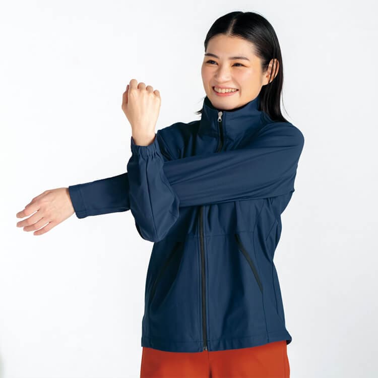 【介護ユニフォーム ジャケット】 抗菌消臭・防汚・吸汗速乾 3色　SS～4L / 介護士ジャンパー