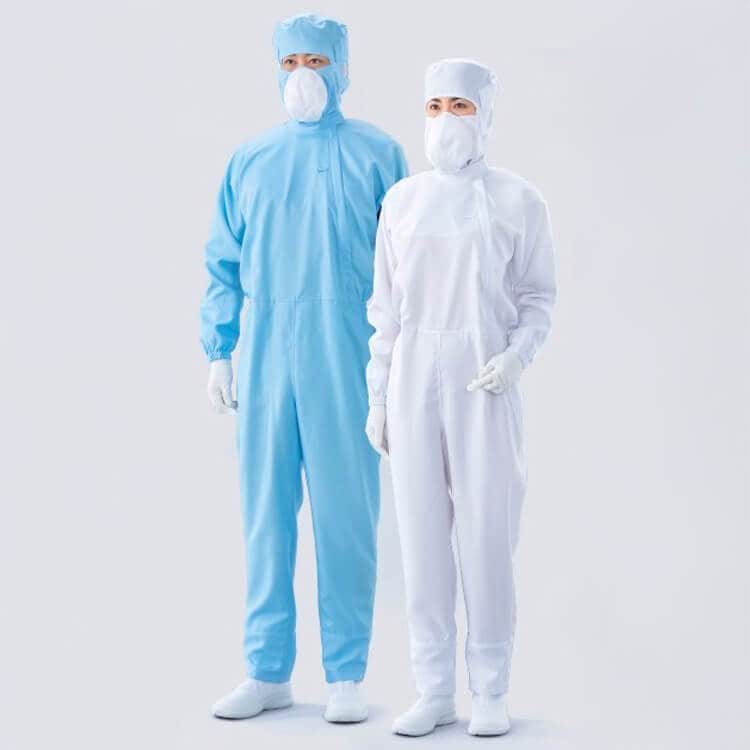 クリーンルーム用作業服★多数 クリーンルーム用 服の通販－防塵服・つなぎ服・半導体工場 作業着