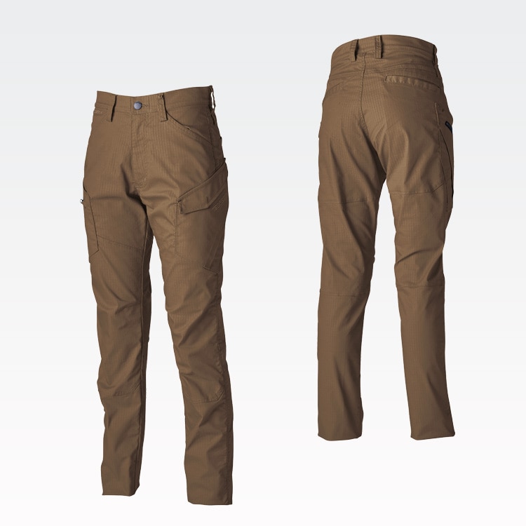 【作業着ズボン レディース】冬向き「引き裂きに強い素材」伸縮率11％ストレッチ・JIS制電 S～3L 6色 女性用作業服パンツ / TSデザイン