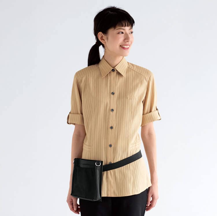 【ウエストポーチ】エステティシャン・ベルト調整・ ブラック色  小物入れ/エステサロン