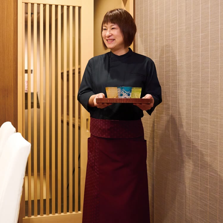 【和風 飲食店ユニフォーム】男女兼用・七分袖「立ち襟デザイン」ストレッチ・制電  SS～4L  3色  和食/中華料理店 制服 (CHIDN8910)