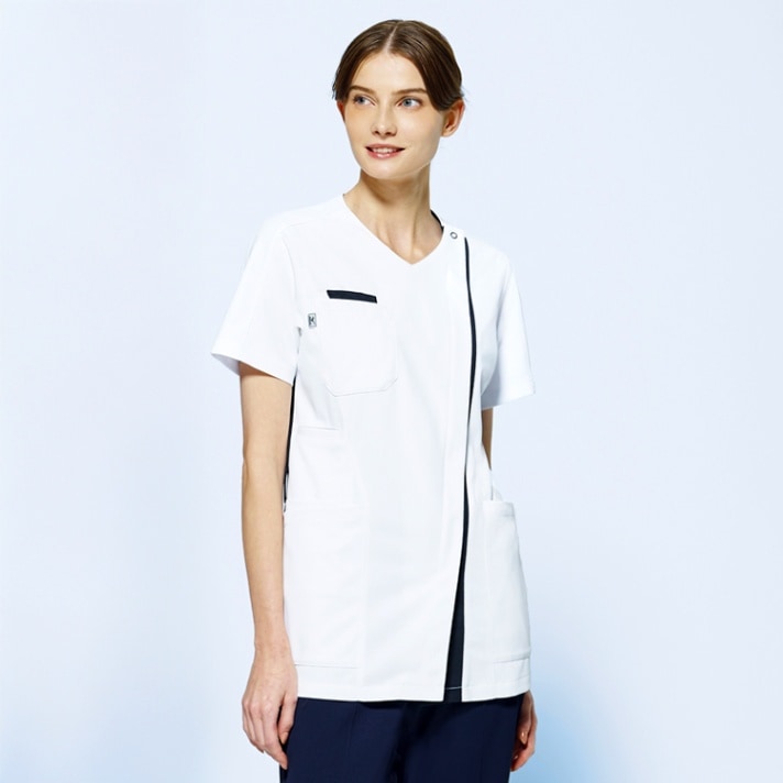 【ミズノスクラブ レディース】MIZUNO・ストレッチ・制電制菌・透け防止・工業洗濯可 SS～5L 4色 ナースウェア/看護師