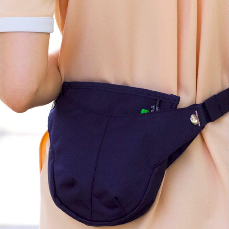 【業務用ウエストポーチ】 ブラック  ネイビー　作業小物入れ  倉庫スタッフ / 運送ドライバー (SAAKZN904)