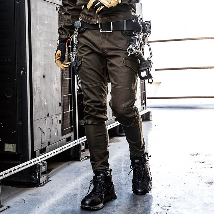 【ジョガーパンツ作業服】オールシーズン「ストレッチ25%！」 SS～6Ｌ 4色  作業着ズボン / 建設会社ユニフォーム