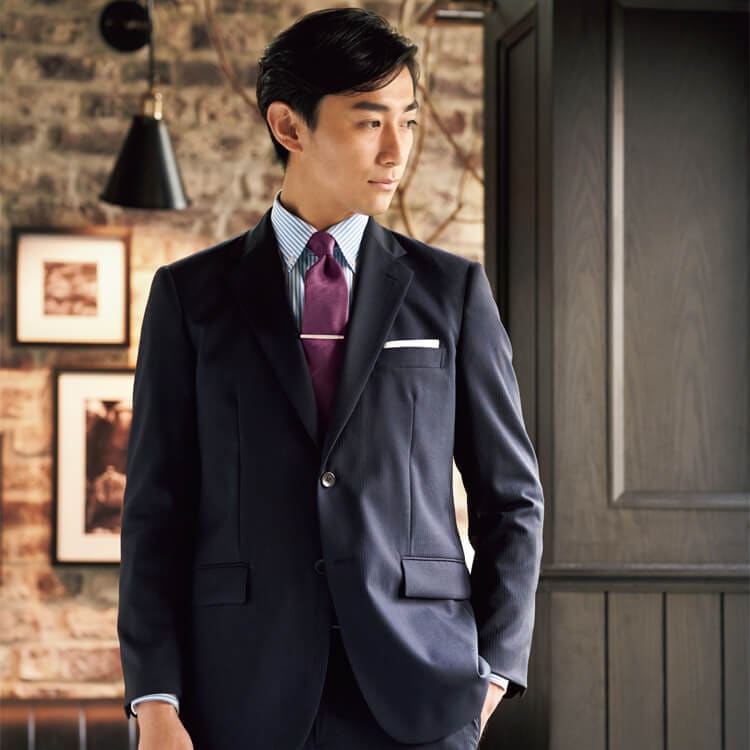 【レストラン制服ジャケット メンズ】 ストレッチ 「摩耗に強い素材」 制電 S～4L 2色/接客向け制服 男性用 (BOMFJ0025M)