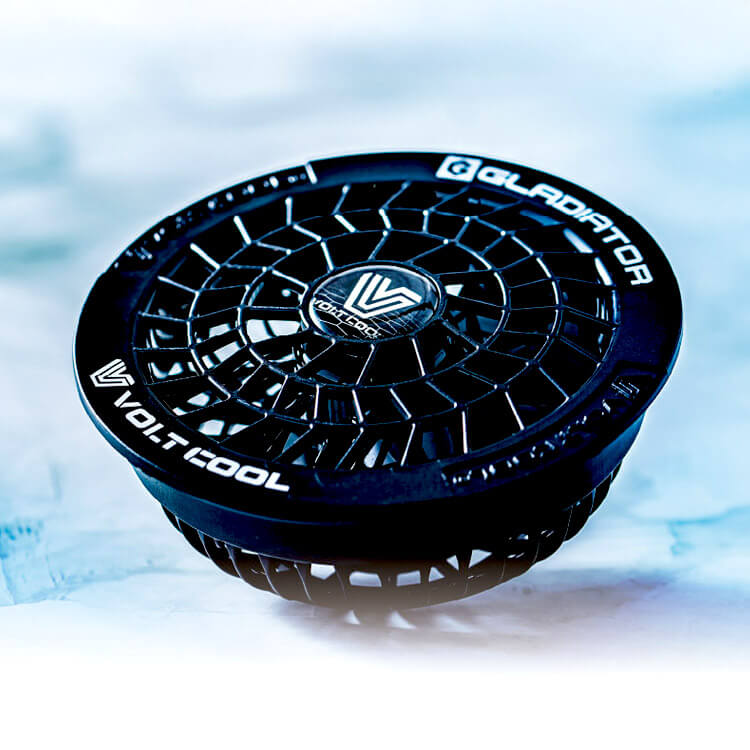 【ファン2個セット ボルトクール】ケーブル付き「最大風量 約47リットル/秒」 / GB852バッテリー対応 