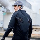 空調服、バッテリー、ファン　セット　フルハーネス用ブルゾン、空調服神服、ブルゾン フルハーネス対応のファン付ウェア- 空調服・空調風神服の専門店