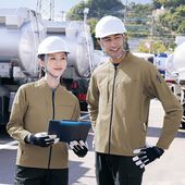 作業服ブルゾン夏用－全方位ストレッチ・吸汗速乾の快適な長袖