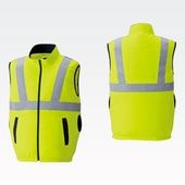 空調服高視認性安全服－ファン付き用警備ベスト「熱中症対策グッズ」夏
