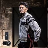 ファン付き作業着長袖－熱中症対策グッズ・ボルトクール・空調服【e