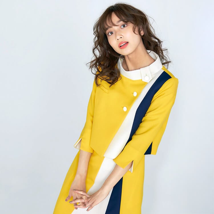 【インフォメーション制服ジャケット】夏服「白生地 防汚加工」高通気素材・全2色 7～13号 / 展示会ユニフォーム