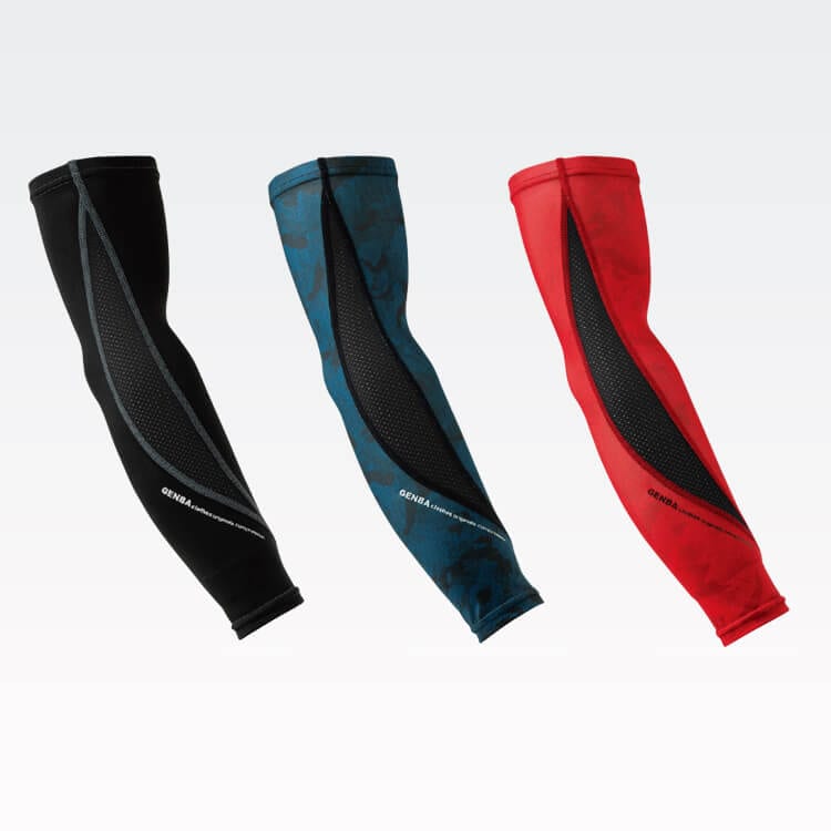 【作業用アームカバー 夏用】消臭・接触冷感・吸汗速乾  M～LL 4色 / 現場作業服