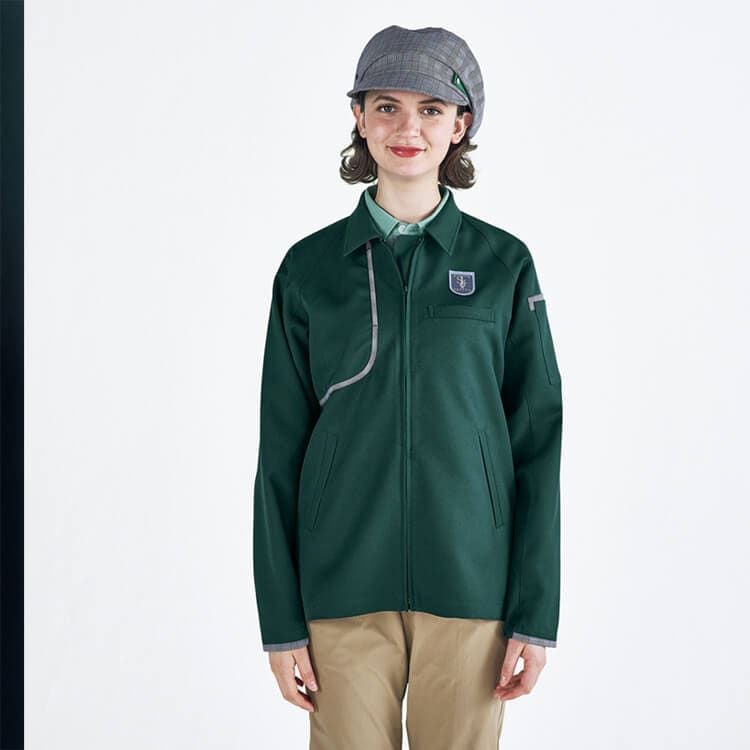 【清掃員作業着ブルゾン】男女兼用・オールシーズン「高機能素材」撥水撥油・ストレッチ SS～4L 3色  / ビルメンテナンスユニフォーム (SEL6226)